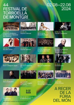 Cartel del Festival de Torroella de Montgrí 2024