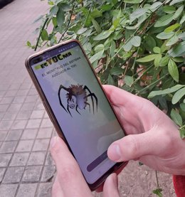 Imatge de l'app de la UV per a combatre l'estigma social del TOC