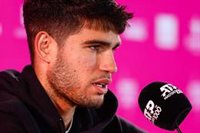 Carlos Alcaraz: "Las cosas van muy bien, creo que estaré al 100% en Roland Garros"