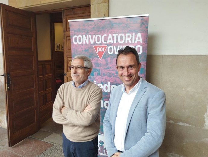 Gaspar Llamazares y Ovidio Zapico.