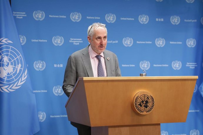 El portavoz del secretario general de la ONU, Stéphane Dujarric