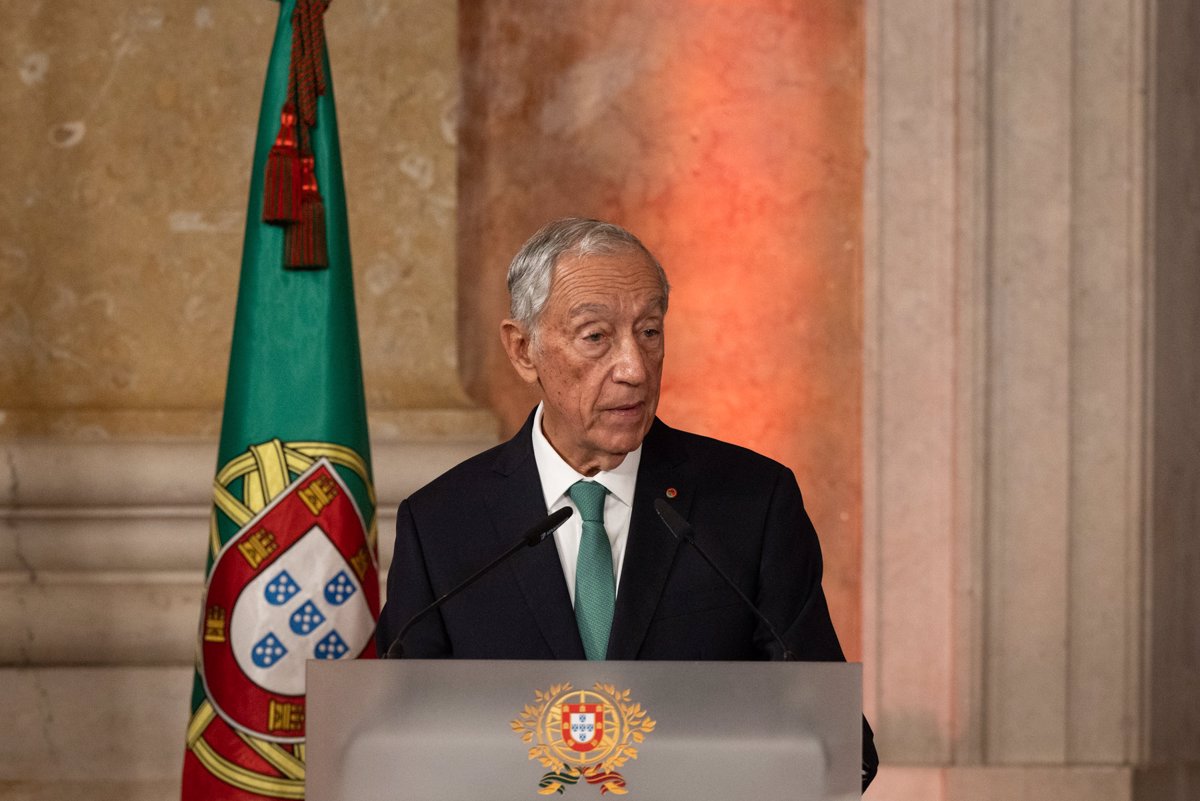 O.Continua.- Presidente português diz que ainda “não é hora” de Portugal reconhecer o Estado da Palestina