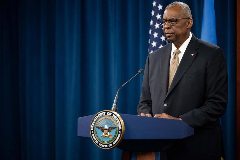 El secretario de Defensa de EEUU, Lloyd Austin