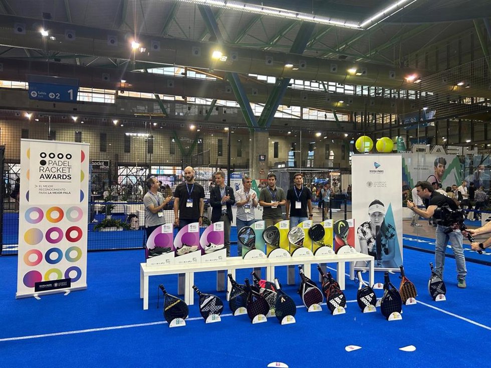 Testea Pádel, en colaboración con el Instituto de Biomecánica (IBV) y el Instituto ai2 han hecho públicos los 8 ganadores, 5 en categoría de palas y 3 en zapatillas, en el marco del Padel World Summit de Málaga
