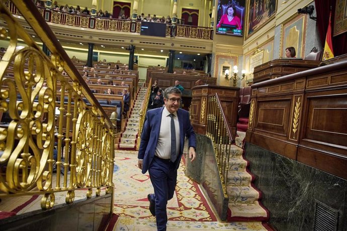 El portavoz del PSOE en el Congreso, Patxi López.