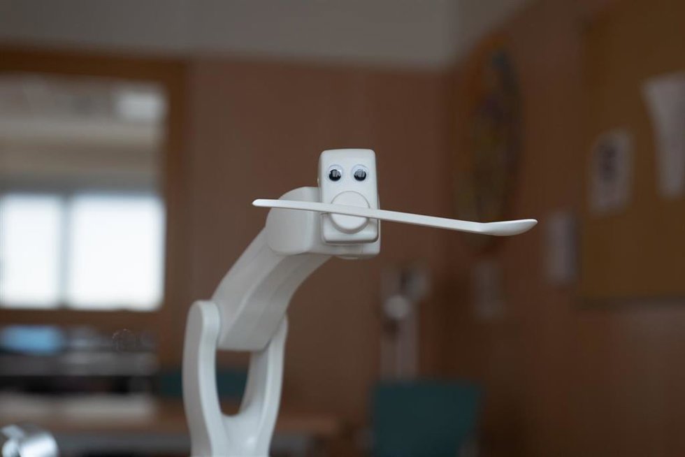 Archivo - Un prototipo de un robot humanizado (archivo)