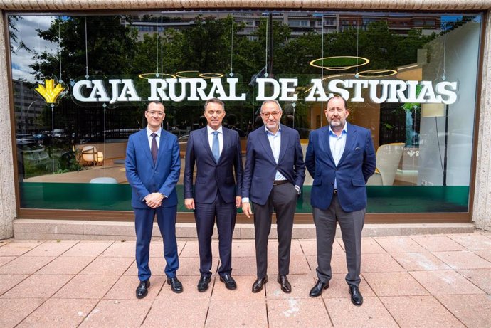 Archivo - Asturgar SGR, Avalmadrid y Caja Rural de Asturias, una alianza estratégica para incentivar inversiones en Asturias y Madrid