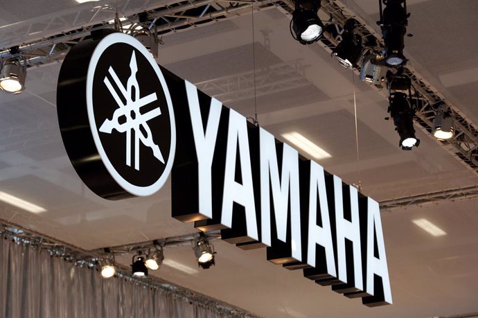 Archivo - FILED - 30 August 2012, Berlin: Logo of the Japanese company 'Yamaha' is seen at the trade show for consumer electronics and home appliances IFA. Photo: Robert Schlesinger/ZB/dpa