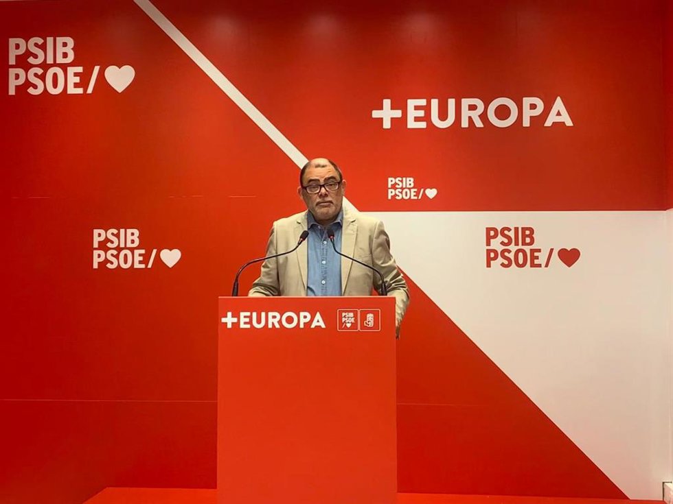 El secretario de Organización del PSIB-PSOE y coordinador electoral, Cosme Bonet.