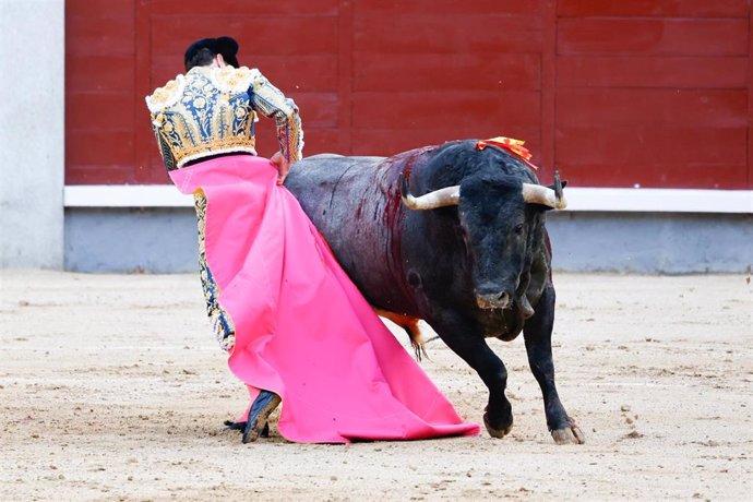 Ginés Marín en la plaza de toros de las Ventas a en una imagen de archivo 