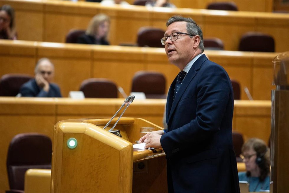 Archivo - El secretario general del PP de Madrid, Alfonso Serrano.