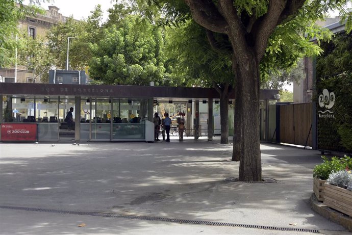 Archivo - Varias personas visitan el Zoo de Barcelona, a 10 de agosto de 2023