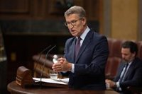 Feijóo dice que el PP estudia denunciar a Tezanos porque "utilizar dinero público en beneficio del PSOE es corrupción"