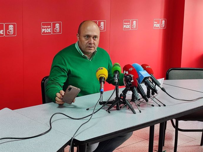 El procurador autonómico del PSOE, Jorge Campos.