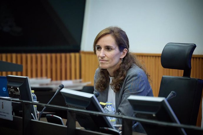 Imagen de archivo de la ministra de Sanidad, Mónica García.