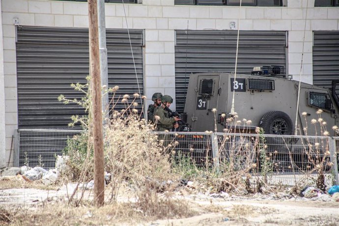 Militares de Israel durante una operación en Yenín, Cisjordania