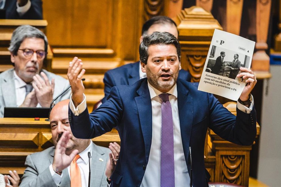 Archivo - André Ventura, líder de Chega.