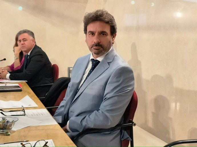 El concejal de Vox en el Ayuntamiento de Almería Martín de los Reyes Martínez.