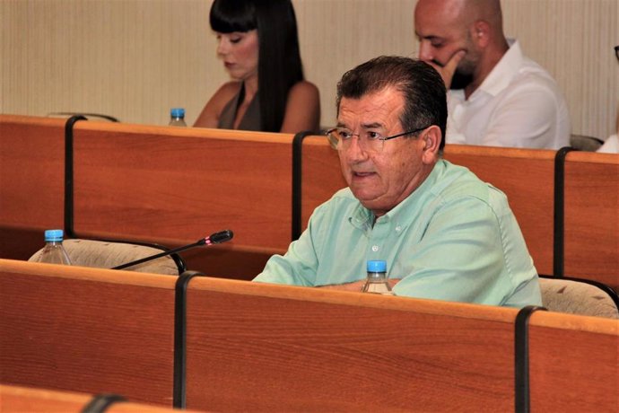 El secretario general del PSOE de El Ejido y portavoz socialista en el Ayuntamiento ejidense, José Miguel Alarcón.