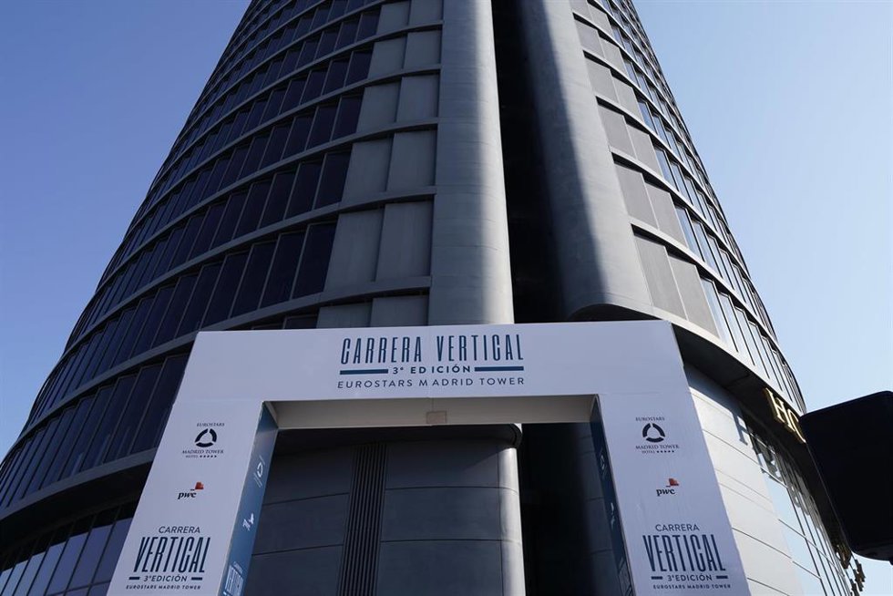 El Eurostars Madrid Tower acoge el 9 de junio su IV Carrera Vertical.