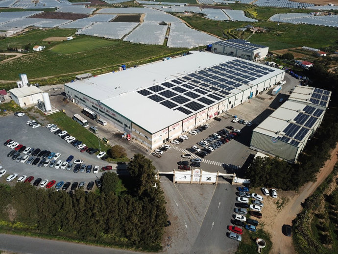 Planta de Usisa en Isla Cristina (Huelva).