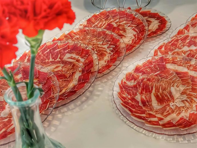 Platos de jamón ibérico