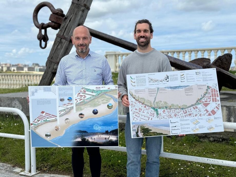 Laredo presenta el proyecto ganador de la primera fase de rehabilitación del Paseo Marítimo