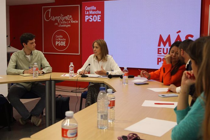 La eurodiputada candidata a la reelección y vicesecretaria general del PSOE de Castilla-La Mancha, Cristina Maestre.