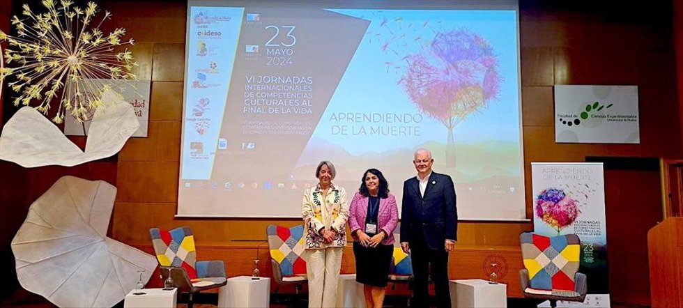Inauguración de las VI Jornadas Internacionales de competencia cultural al final de la vida: Aprendiendo de la muerte.