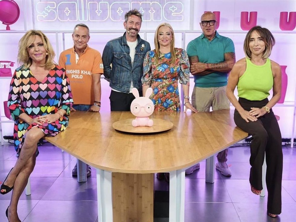 Lydia Lozano, Víctor Sandoval, David Valldeperas, Belén Esteban, Kiko Matamoros y María Patiño