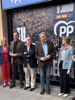 Apertura de campaña del PP  vasco a las elecciones al Parlamento Europeo
