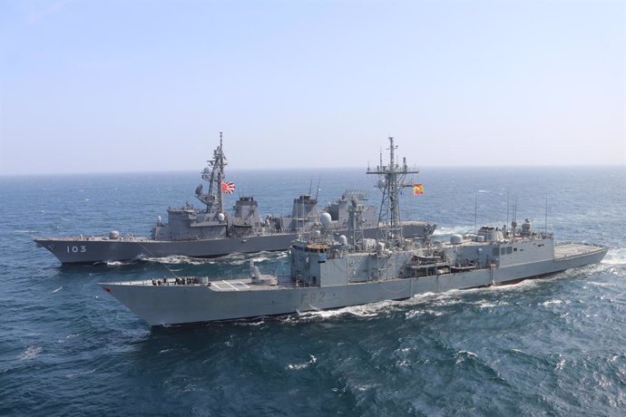 La fragata 'Victoria' de la operación 'Atalanta'