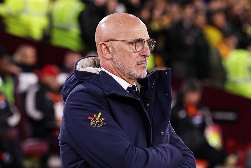Archivo - Spain coach Luis de la Fuente during the International Friendly football match between Spain and Colombia on 22 March 2024 at the London Stadium in London, England - Photo Paul Phelan / ProSportsImages / DPPI