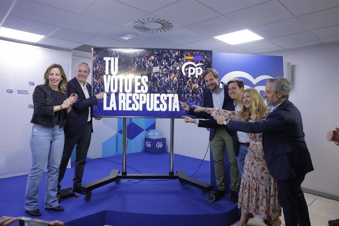 El PP Aragón da el pistoletazo de salida a la campaña electoral en su sede