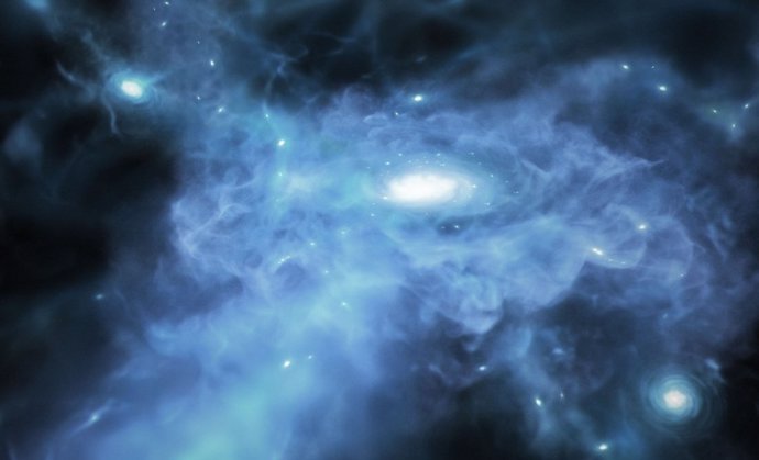 Por primera vez en la historia de la astronomía, investigadores del Instituto Niels Bohr han presenciado el nacimiento de tres de las galaxias más antiguas del universo, hace entre 13,3 y 13,4 mil millones de años.