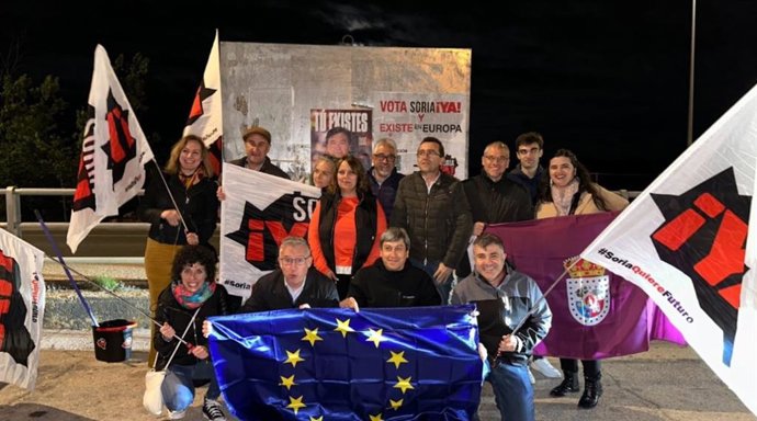 Golmayo, punto de partida de la campaña de Soria ¡YA!, que se muestra optimista con la entrada en Europa de Existe.