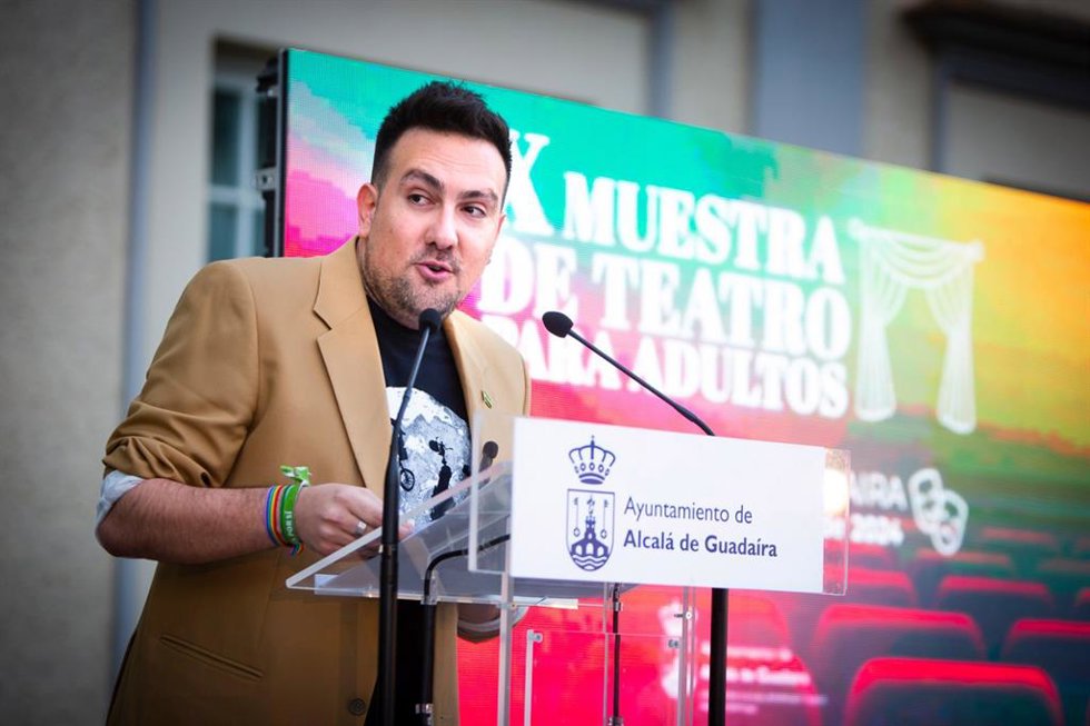 El delegado municipal de Cultura, Christopher Rivas.