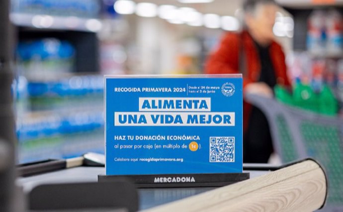 Archivo - Mercadona se suma a la Recogida Primavera de FESBAL