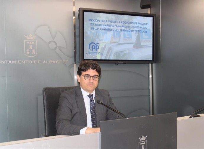 El concejal de Movilidad de Albacete, Francisco Navarro.