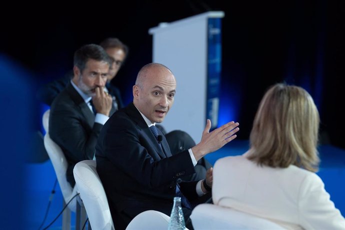 El ceo de Inditex, Óscar García Maceiras, en la 39 Reunió del Cercle d'Economia