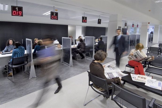 Oficinas de Hacienda en Pamplona.