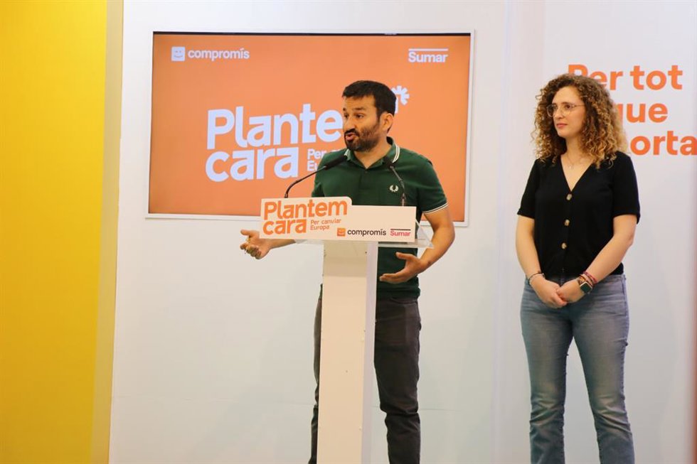 El candidato de Compromís a las elecciones europeas