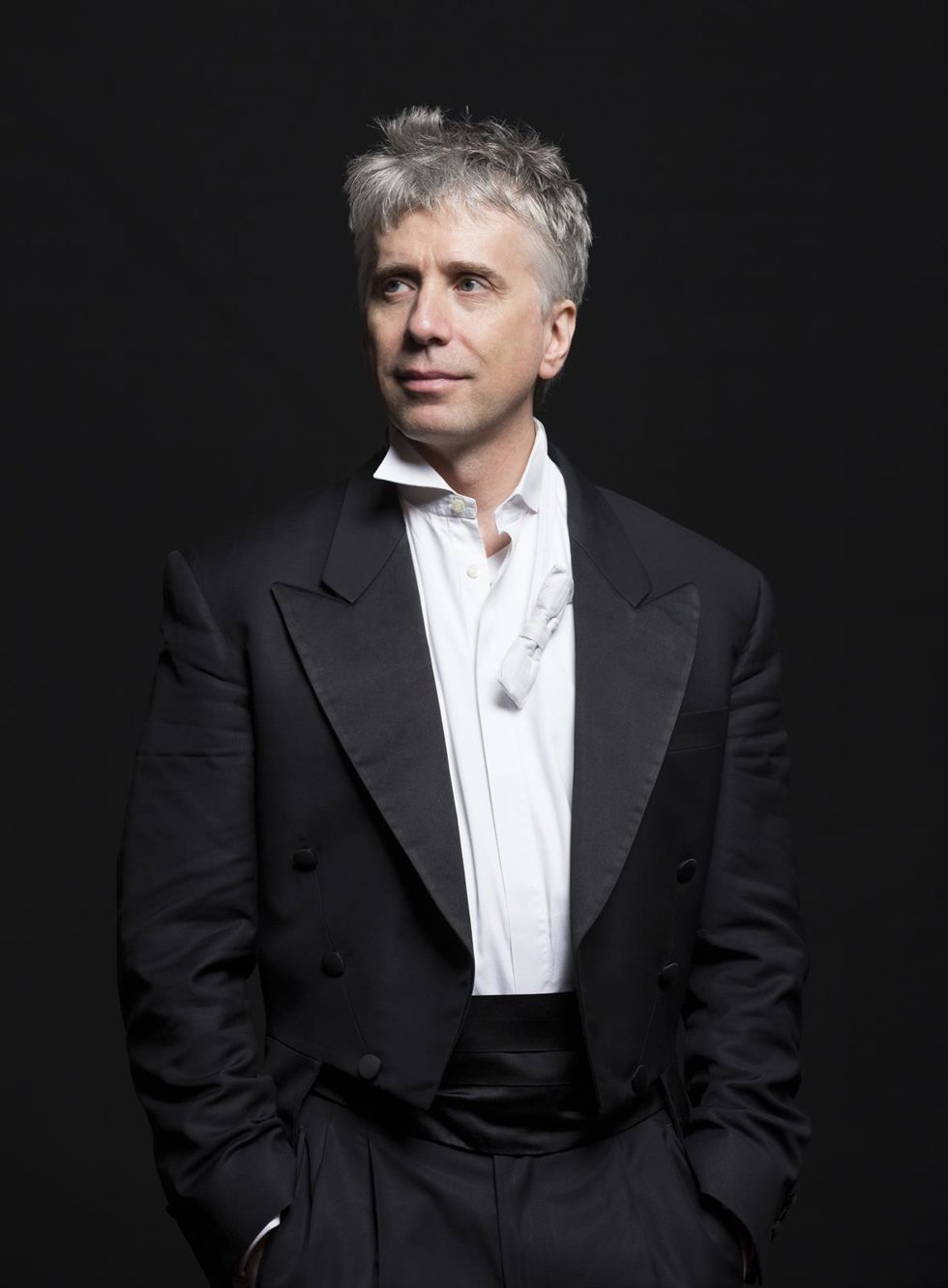 Archivo - El director de orquestra italiano Giovanni Antoninni , encargado de dirigir la ópera 'Tolomeo, re d'Egitto' que cerrará el ciclo 'Palau pera' de la temporada 2023-2024 en Barcelona