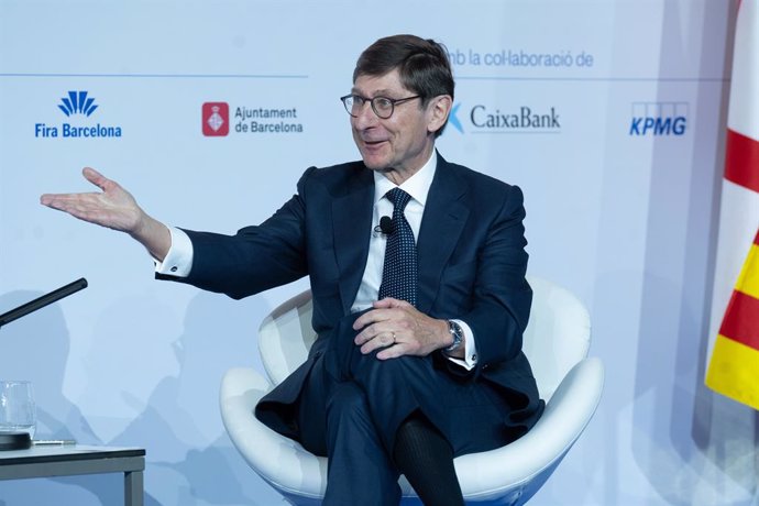 El presidente de CaixaBank, José Ignacio Goirigolzarri, en la 39 Reunió Cercle d'Economia