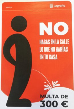 Uno de los carteles de la campaña