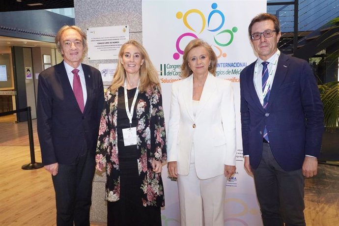 II Congreso de Cooperación Internacional del Consejo Andaluz de Colegios de Médicos (CACM), que se celebra en Granada.