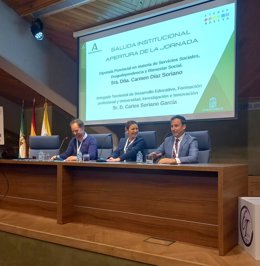Reunión de coordinación y formación con el Equipo Técnico Provincial para la Orientación Educativa y Profesional en el Foro Iberoamericano de La Rábida.