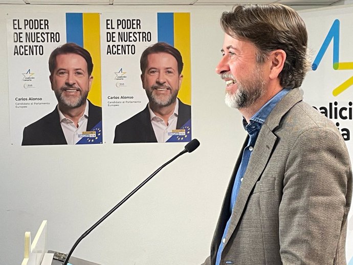 Carlos Alonso, candidato de CC a las elecciones europeas