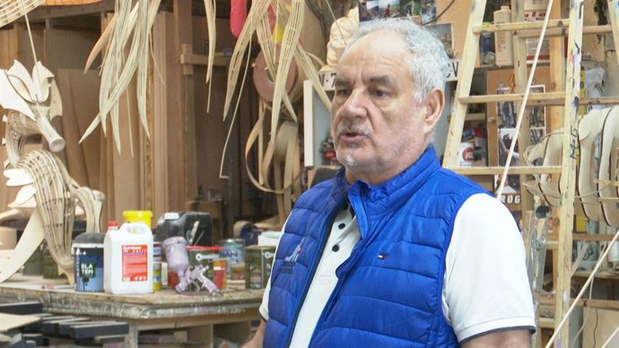 Archivo - Arxiu - L'artista faller Manolo García