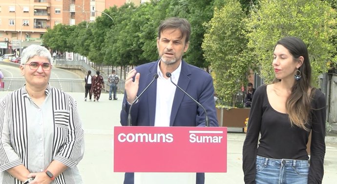 El candidat dels Comuns a les europees i número 2 de Sumar en aquests comicis, Jaume Asens